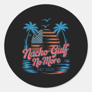 Sticker Rond Golfe Nacho Plus d'Amérique