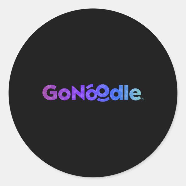 Sticker Rond Gonoodle (Devant)