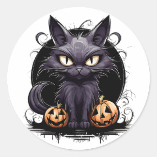 Sticker Rond Gothique
