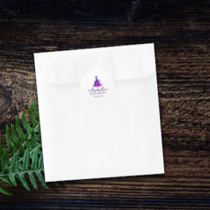 Sticker Rond Gothique Glam Quince