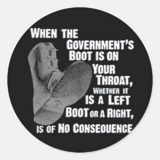 Sticker Rond Gouvernement Jack Démarrez Sur Votre Cou