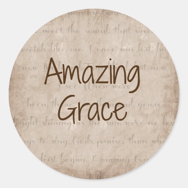 Sticker Rond Grace Extraordinaire (Devant)