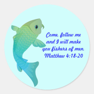 Sticker Rond Grand ensemble d'autocollants de devis bibliques
