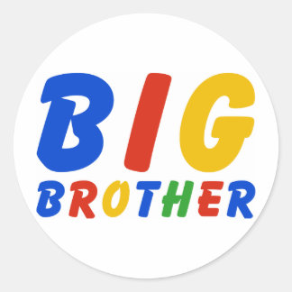 STICKER ROND GRAND FRÈRE