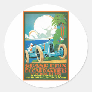 Sticker Rond Grand Prix automobile