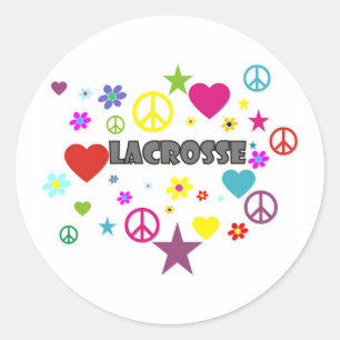 Sticker Rond Graphiques mixtes Lacrosse