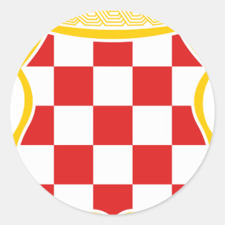 Sticker Rond Grb Herceg-Bosne