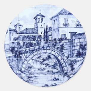 Sticker Rond Grenade, Espagne