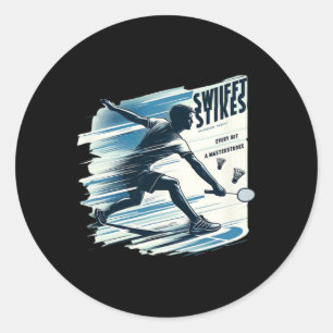 Sticker Rond Grèves Swift - Badminton Extreme Sports Gear Odds