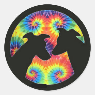 Sticker Rond Greyhound