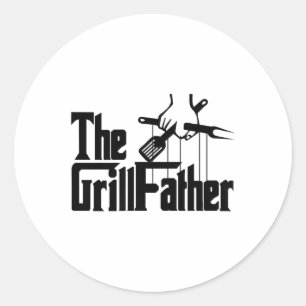 Sticker Rond Grillfather Premium _1