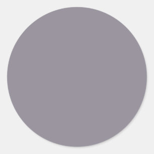 Sticker rond gris-bleu-pourpre classique