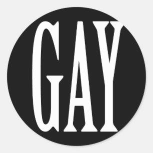 STICKER ROND GROG GAY -
