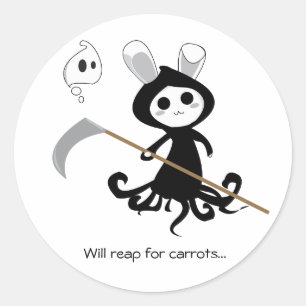 Sticker Rond Gros Bunny