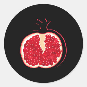 Sticker Rond Grosse grenade tranchée costume mignonne Halloween