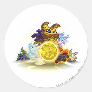 Sticker Rond Groupe Altador Coupe Yooyu 2010