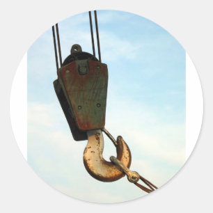 Sticker Rond Grue
