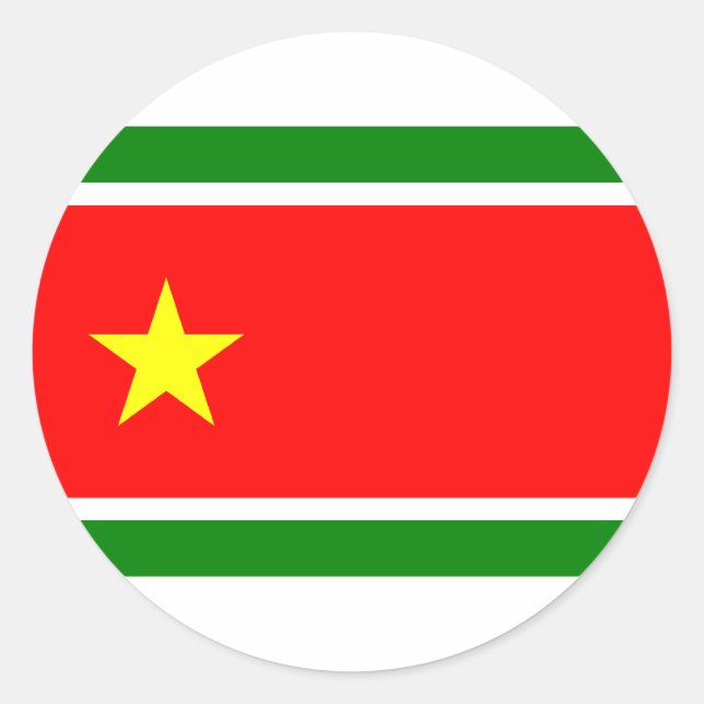 Sticker Rond Guadeloupe (Uplg), France (Devant)