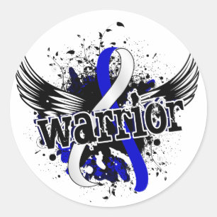 Sticker Rond Guerrier 16 ALS
