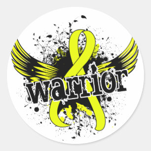 Sticker Rond Guerrier 16 Endometriose