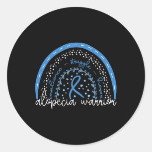 Sticker Rond Guerrier d'Alopecia