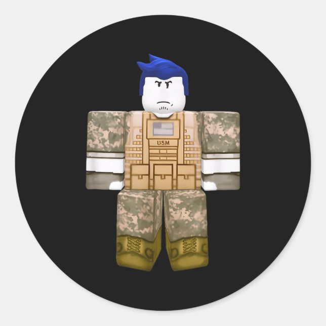 Sticker Rond Guest1337 Guest 1337 Hero Lastguest Survivor Video (Devant)