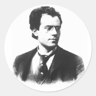 Sticker Rond Gustav Mahler