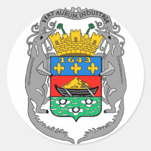 Sticker Rond Guyane GF