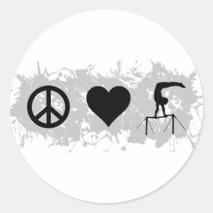 Sticker Rond Gymnastique (barres)