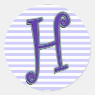 STICKER ROND H