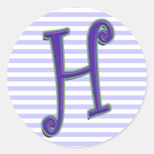 STICKER ROND H (Devant)