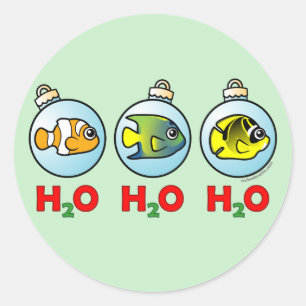 STICKER ROND H2O H2O H2O
