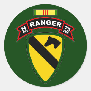 Sticker Rond H Co, soixante-quinzième régiment d'infanterie -