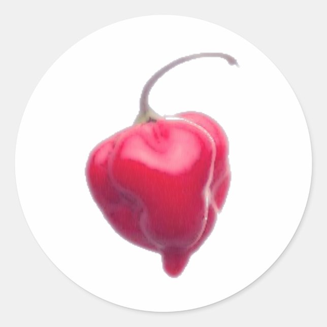 Sticker Rond habanero (Devant)