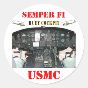 STICKER ROND HABITACLE DE HUEY