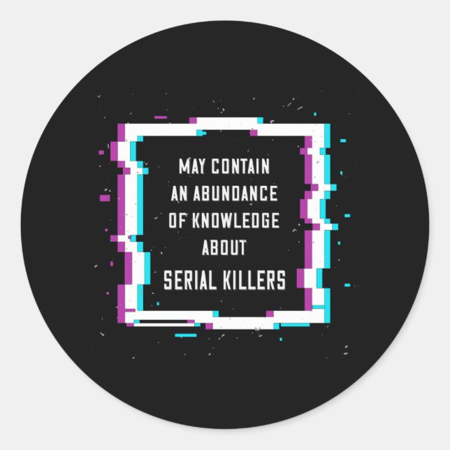 Sticker Rond Hacker Sayings (Devant)