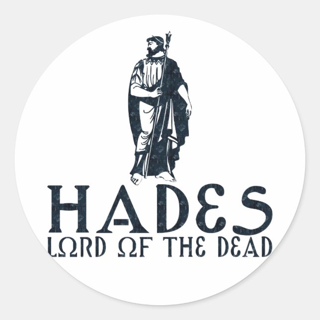 Sticker Rond Hades (Devant)