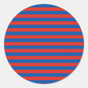Sticker Rond Haïti Paris drapeau rayures symbole motif pays re