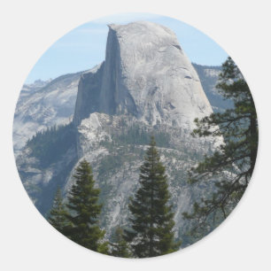Sticker Rond Half Dome depuis Panorama Trail I