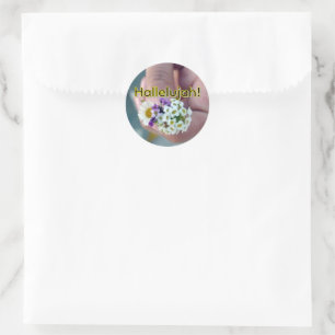 Sticker Rond Halleluyah
