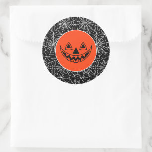 Sticker Rond Halloween