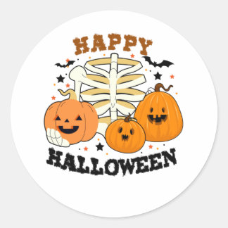 Sticker Rond Halloween