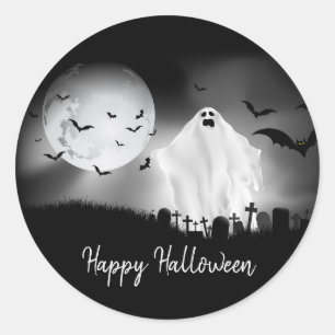 Sticker Rond Halloween