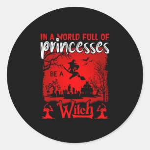 Sticker Rond Halloween