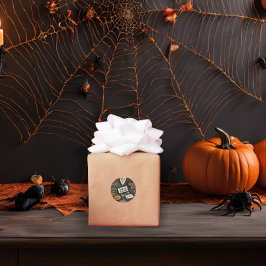 Sticker Rond Halloween amusant