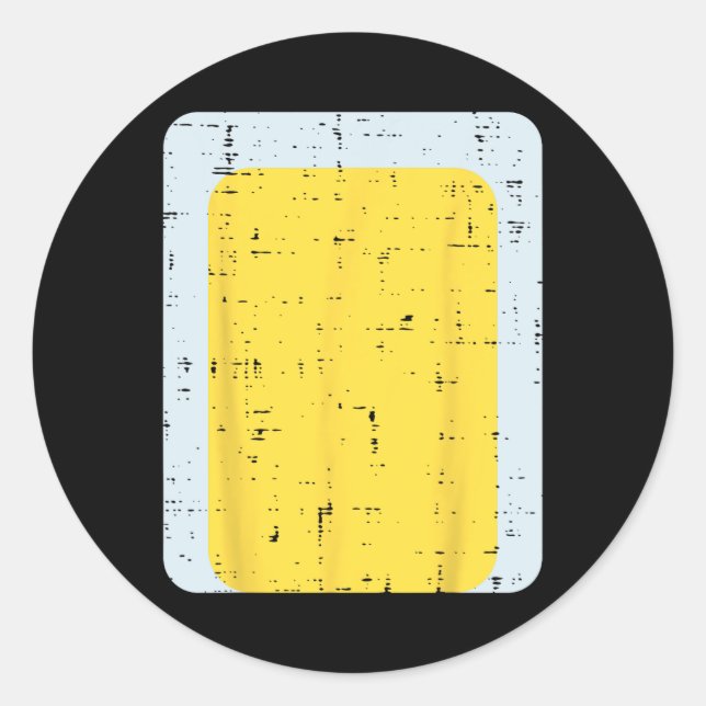 Sticker Rond Halloween Costume Halloween Hommes Dernière Minute (Devant)