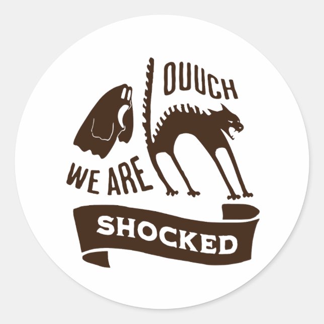 Sticker Rond halloween_éffrayant_boo_citrouilles (Devant)