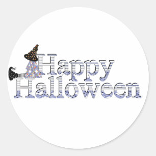 Sticker Rond Halloween heureux