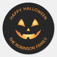 Halloween Jack-o'-lantern personnalisé