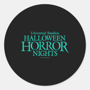 Sticker Rond Halloween nuits d'horreur HHN Monstres universels